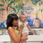 Iza Calzado Instagram - A few highlights from Deia’s 9th month on Earth! 🫶🏽