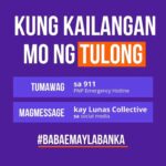 Iza Calzado Instagram – NO EXCUSES! 🖐🏾

The chilling truth is that 1 in every 3 women experience violence in their lifetime. This comes in many forms: physical, sexual, psychological and economic. 

I stand with women across the globe as we cry for violence against women and children to stop. Let us protect ourselves and our children from gender based violence. Learn to speak up and ask for help. 

Join us as we continue to raise awareness around GBV. Share your photo and / or stories and be heard during the 16 days of activism to end gender based violence/ violence against women and children. 

Basta’t sama sama, kaya natin ito!  Laban!!! ✊🏾
@unwomen @unwomenasia #UNWomenPH

📸 @niccolocosme 

#NoExcuse
#WalangPalusot
#BabaeMayLabanKa