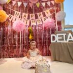 Iza Calzado Instagram – Moments from Deia’s first birthday celebration at home! 👶🏻🎂