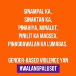 Iza Calzado Instagram – NO EXCUSES! ๐๐พ
The chilling truth is that 1 in every 3 women experience violence in their lifetime. This comes in many forms: physical, sexual, psychological and economic.
I stand with women across the globe as we cry for violence against women and children to stop. Let us protect ourselves and our children from gender based violence. Learn to speak up and ask for help.
Join us as we continue to raise awareness around GBV. Share your photo and / or stories and be heard during the 16 days of activism to end gender based violence/ violence against women and children.
Bastaโt sama sama, kaya natin ito! Laban!!! โ๐พ
@unwomen @unwomenasia #UNWomenPH
๐ธ @niccolocosme
#NoExcuse
#WalangPalusot
#BabaeMayLabanKa
