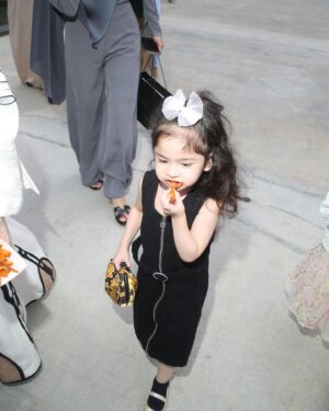 Izara Aishah Instagram - Brought my daughter to Yadotsa show today. Nak makan, nak tidoq, nak main, nak minum all in one time mama jadi klangkabot! Sudahnya semua gambaq pegang fries