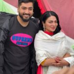 Jaani Instagram - #JULLIET 💐 @neerubajwa 🙏🙏 it was a Nice meeting 🙏🙏 #jattandjulliet !!