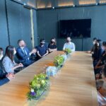 Jacinda Ardern Instagram - Huge day yesterday! Highlights included announcing changes to our working holiday visa with Singapore and meeting with some of the young people who have used the visa in the past (one had a lovely story of taking up a boarding spot she found advertised in a supermarket and meeting an elderly couple who she considers to now be second grandparents), speaking at a sustainability event, meeting with the President and the Prime Minister where we agreed to work more closely on climate issues, unveiling a beautiful Kūwaha at Gardens by the Bay (where the CEO studied at Massey University) and finishing up with a gala event in the evening. Now getting ready for day two!