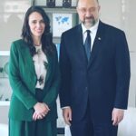Jacinda Ardern Instagram - “Ukraine wants peace…the world wants peace.” A powerful speech today from the President of Ukraine at the United Nations General Assembly. I also had the opportunity to briefly meet Ukraine’s First Lady, Olena Zelensky and have a longer meeting with the Prime Minister. The PM was really clear about how devastating the illegal war in Ukraine has been, but at the same time he was also clear that New Zealand’s contribution and response has been strong and appreciated.