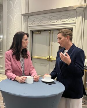 Jacinda Ardern Instagram - I will admit to waking up this morning and briefly wondering where I was - but I can confirm we’ve made it to New York for the United Nations General Assembly! A busy day with the opening session, a Food Security event and co-leading the Christchurch Call Leaders Summit on ending terrorism and violent extremism online, but a great day nonetheless! A genuine highlight was catching moments with leaders I’ve been lucky enough to get to know over the years. It’s been a while since we’ve seen each other face to face. It’s nice to be back, even when the challenges confronting the globe are significant.