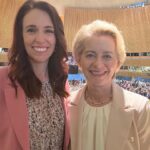 Jacinda Ardern Instagram - I will admit to waking up this morning and briefly wondering where I was - but I can confirm we’ve made it to New York for the United Nations General Assembly! A busy day with the opening session, a Food Security event and co-leading the Christchurch Call Leaders Summit on ending terrorism and violent extremism online, but a great day nonetheless! A genuine highlight was catching moments with leaders I’ve been lucky enough to get to know over the years. It’s been a while since we’ve seen each other face to face. It’s nice to be back, even when the challenges confronting the globe are significant.