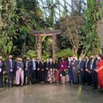Jacinda Ardern Instagram - Huge day yesterday! Highlights included announcing changes to our working holiday visa with Singapore and meeting with some of the young people who have used the visa in the past (one had a lovely story of taking up a boarding spot she found advertised in a supermarket and meeting an elderly couple who she considers to now be second grandparents), speaking at a sustainability event, meeting with the President and the Prime Minister where we agreed to work more closely on climate issues, unveiling a beautiful Kūwaha at Gardens by the Bay (where the CEO studied at Massey University) and finishing up with a gala event in the evening. Now getting ready for day two!