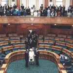 Jacinda Ardern Instagram - This weekend marks the celebration of the Queen’s Platinum Jubilee, a milestone we’re acknowledging here in New Zealand too. Since her coronation at just 25 years of age, the Queen has dedicated her life to public service, including to us here in Aotearoa. In fact she has visited New Zealand many times beginning in 1953 with her last visit in 2002. In my time in this role I’ve had the privilege to speak with Her Majesty several times, and on every occasion I’ve been struck by her intimate knowledge of our home, and her affection for it. In different parts of the world, people are marking the Queen's Jubilee year in different ways. We held a service in Wellington yesterday but we also have two projects that will mark this historic occasion. The track to Observation Rock from the settlement of Oban on Stewart Island/Rakiura, will be formally renamed the ‘Queen Elizabeth II Platinum Jubilee Path’ or the ‘Platinum Path’ for short! The Queen has also encouraged anyone who wants to mark the Jubilee to do so by planting trees, so to honour this, we are also embarking on a national tree planting project for 100,000 native trees across 14 native restoration projects around New Zealand. Two ways that we can say thank you for a remarkable 70 years of service. Photo credits: Gabrielle Dean - Queen Elizabeth II meeting the Stratford stationmaster, Jack Scott, on 8 January 1954. Dominion Post - The Queen in the Debating Chamber during her 1995 visit.  Parliamentary Collection, Morris Hill photograph - Her Majesty Queen Elizabeth II opening a session of the New Zealand Parliament on 12 January 1954.