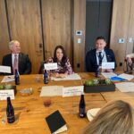Jacinda Ardern Instagram - A busy first day in the States. We started with a meeting with tourism editors and writers to promote the opening of our borders, then off to a meeting with the American Chamber of Commerce hosted by Black Rock with our business and trade delegates from NZ. I then peeled off to meet the Secretary General of the United Nations and discuss topics like the war in Ukraine and Climate Change. We then had a promotional event for silver fern farm and their carbon zero beef product before heading to the late show to see Stephen Colbert (who covered many topics, including the horrific shooting today in the states at a children’s school. It was hard to find words….) It’s almost 11pm and it’s a 430am start as we head to Washington tomorrow . I’ll post again soon!
