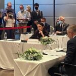 Jacinda Ardern Instagram - It’s 8pm in Madrid and we’re just about to head to Brussels for a big day tomorrow. Before we go, a quick recap on a busy day at the NATO Leaders’ Summit in Madrid. While NZ has been represented at a summit before, it was the first time a group of countries from the Asia Pacific region were asked to attend so we took the chance to catch up before hand. I also had meetings with the leaders of Germany, Italy and the Netherlands. Each time the content was very similar - the war in Ukraine, climate change, and of course our free trade agreement negotiations with the EU. This afternoon we all headed into the NATO summit. In my short speech I highlighted that New Zealand did not come to join a new military alliance, we came to try and create a world that doesn’t need to call on them. We stand with Ukraine and will keep doing what we can to oppose the war and support the Ukrainian people, but we are also hope that in this period we don’t lose sight of the need to keep pursuing our goals around nuclear disarmament (especially at a time when the inclination may be for proliferation.) And of course, climate change remains the biggest security issue we face as a region - and on this we must all work together! And now, onwards to Brussels!