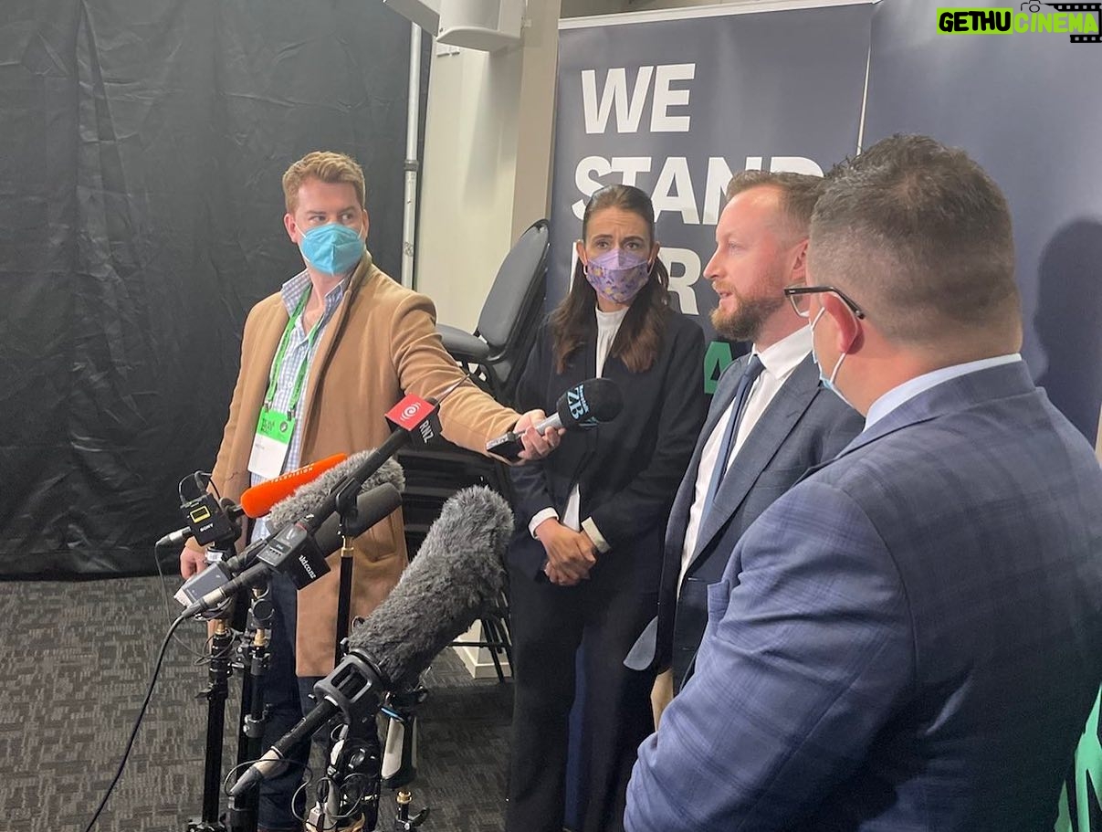 Jacinda Ardern Instagram - Just finished up an afternoon at the Local Government New Zealand conference in Palmerston North. Great to be joined by our local MP @tangiutikere our Minister @nanaia_mahuta and our new Associate Minister for Local Government @kieranmcanulty . Kieran is also our Minister for National Emergency Management so gave an update on some of the weather events across the country (stay safe out there everyone!) As for me, I used my address at the conference to talk about all of the pressing issues we need to tackle together, but also acknowledged that it’s not easy to put yourself forward for local government. We need and want great representatives though, so we all have a job to do in making sure we encourage really robust debate, but respectful debate too. To anyone who is running in the local government elections this year, I wish you well and am grateful people continue to show such a commitment to our local communities as we tackle infrastructure, climate and well being challenges together.