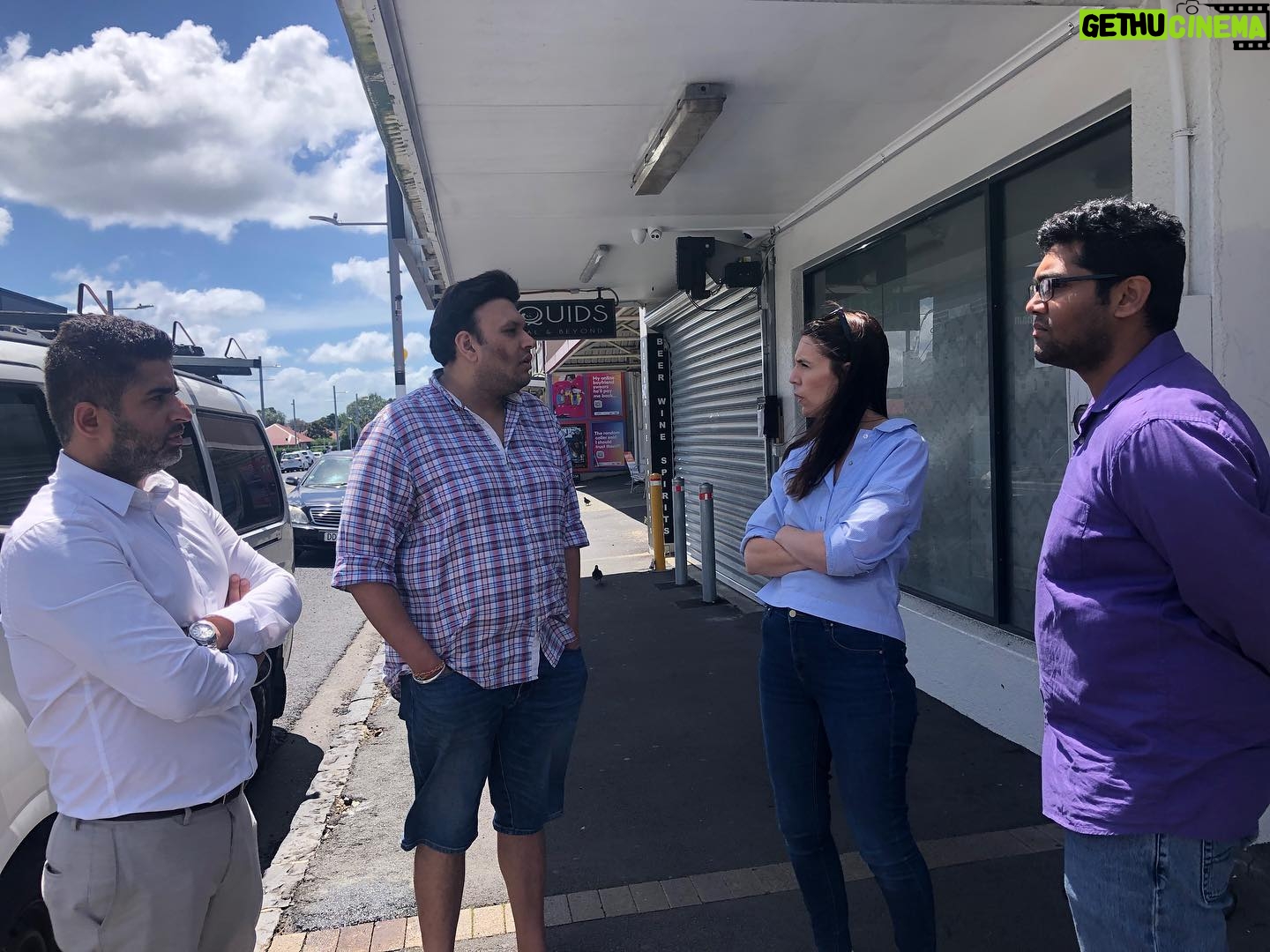 Jacinda Ardern Instagram - Out in Sandringham today to check on local business owners in the wake of flooding and the cyclone. Lots of reflection by many that relative to others, this area hasn’t been impacted as badly. It is a community that has been through a lot over the past 12 months, and I feel really grateful to have the chance to spend a bit more time with everyone.