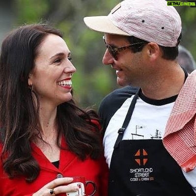 Jacinda Ardern Instagram - Nine years today. Happy Anniversary my love. Thanks for all the tea in bed, fresh fish and endless love and support xxx