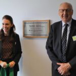 Jacinda Ardern Instagram - This is me holding a fish skin…Hoki to be exact. It’s about to be turned into a highly valuable collagen product. Fantastic to visit Blenheim yesterday and see first hand what our exporters are doing to turn waste into valuable products, and to officially open the New Zealand Wine Centre which will help us continue to lead the way with new technology and innovation in the way we produce wine. A great day!