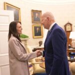 Jacinda Ardern Instagram - Writing this post in between flights home, and at the end of a really big day. Today I had the opportunity to meet with the President and Vice President of the United States of America. We were scheduled to meet with the President for roughly an hour, but we stayed for 90 minutes discussing everything from the war in Ukraine, the recent gun violence in the United States, the Indo Pacific Economic Framework and trade issues right through to our shared Irish heritage and family members who served in the Pacific during the war. It was also such a pleasure to meet the Vice President, who has specific responsibility for United States work in space and cyber related issues so we discussed both - with a particular focus on the work New Zealand has been doing in the aftermath of March 15 on terrorism and violent extremism online. These are tough times globally, so the chance to speak so openly and frankly with other leaders on behalf of New Zealand was a welcome opportunity. And now, it’s time to come home! See you soon! 📸Joy Asico