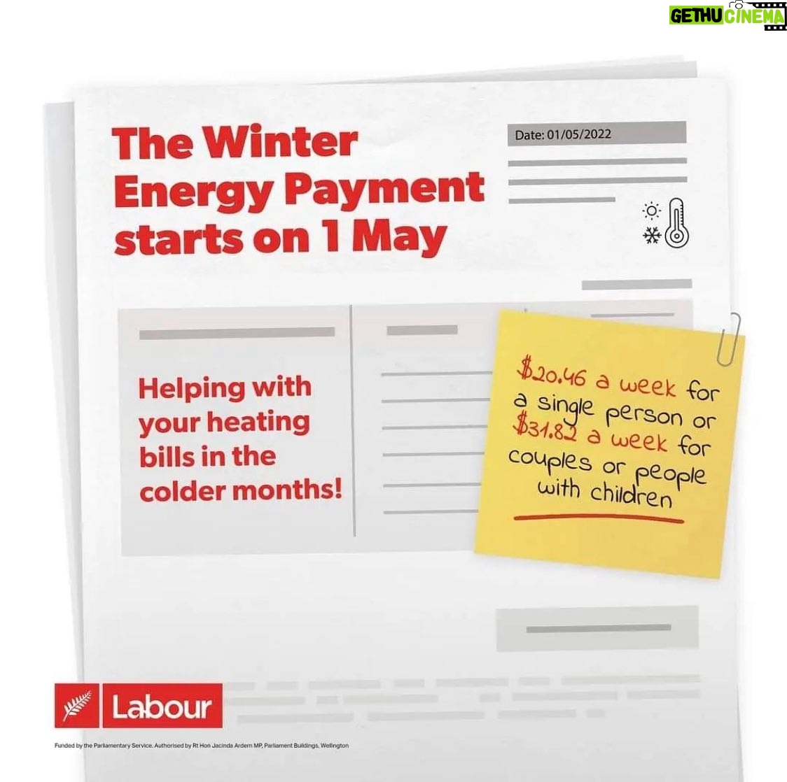 Jacinda Ardern Instagram - It’s the 1st of May, that means the year is once again whizzing by and we’re all starting conversations with “can you believe it’s May already?!” It also means the Winter Energy Payment kicks in again. While we introduced this payment back when we first came into government, I know how important it will be for so many this year especially. This year the Winter Energy Payment also sits alongside the changes we made on 1 April to lift the family tax credit, increase benefits and of course cut fuel prices by 25 cents for three months. There’s no easy answer to the cost of living pressures we’re seeing globally at the moment, but these are all things we can do as a government to help ease some of the pressure.