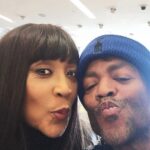 Jackée Harry Instagram - Kisses from me & @wendelljames 💋