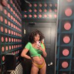 Jackie Cruz Instagram - Baby Mama Thick. Thank you guys for my beautiful Birthday messages. I spent the day with my two loves 👯‍♂️ . Me siento increíblemente bendecida de tener mis bebés y una familia que me ha enseñado ser la mejor mamá. Los amo. Gracias @zeppelindc for hosting an incredible sushi dinner.
