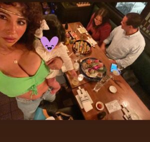 Jackie Cruz Instagram - Baby Mama Thick.  Thank you guys for my beautiful Birthday messages. I spent the day with my two loves 👯‍♂️ . Me siento increíblemente bendecida de tener mis bebés y una familia que me ha enseñado ser la mejor mamá. Los amo. Gracias @zeppelindc for hosting an incredible sushi dinner.