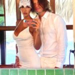Jackie Cruz Instagram - Made it through our first year and hell yeah there were trial and tribulations, but we are doing this damn thing. Love you baby @i.man.fernando 💕 #anniversary Wedding dress by the fabulous talented designer and good friend of mine, @viktorluna