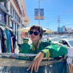 Jackie Cruz Instagram - Thrifting with Jackie. 🛍