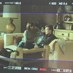 Jackie Cruz Instagram - Yup, that’s our baby! 😜#STORYTIME: @emilehirsch and I went to the Academy of Music and Performing Arts Magnet at Hamilton High together. At the time, he was huge and I had just moved from the Dominican Republic and I couldn’t believe we were going to the same school. We shared a few of the same teachers and some of my friends were even in his class. However, it wasn’t until being on set, that we formally met. We talked about our teachers and everything that we had in common. 20 minutes after our meeting, I cried a few times and we locked lips. (On camera of course! 😇) It’s safe to say we are now friends forever lol. Funny how the world works! Anyways, catch me and my pretend family on Midnight in the Switchgrass, out now on @appletv!