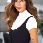 Jackie Cruz Instagram - Balayage camel para @jackiecruz ♥️ #balayage #balayagecaramel #peluqueriasbogota