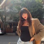 Jackie Cruz Instagram – Back to non mommy status. Música @jose_delaparra