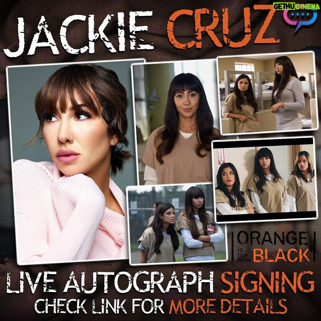 Jackie Cruz Instagram - I’m excited to announce an exclusive autograph signing in a live stream event with streamily. Check it out! Link is above baby. Snag your own personalized print. Con mucho amor