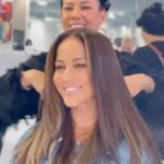 Jackie Guerrido Instagram - Lista para el otoño! Healthy hair!! @johaestilista @eguzmann @armandeusbrickell 🥰 #hair #day