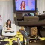 Jackie Guerrido Instagram - Familia! Alegría todo el día!!! Aquí les dejo un detras de cámaras con los amores de mi vida @adienynunez Kobe y Melody junto a la producción de @despiertamerica en Domingo @chrystieespinoza #onset #behindthescenes #blessed #family #proudmom ##tv #reels #goodvibes #memories ❤️❤️❤️❤️❤️