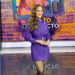 Jackie Guerrido Instagram - #behindthescenes #univision #spiritday #DVAM💜
