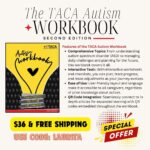 Jacqueline Laurita Instagram - I am happy to share TACA’s new #Autism #Workbook is now available to help families navigate their autism journey! My friends can use the discount code LAURITA at check out and get the $50 TACA Autism Workbook for $36! Don’t miss this great resource! Get your Autism Workbook today! https://store.tacanow.org/collections/all-products/products/taca-autism-workbook