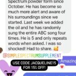 Jacqueline Laurita Instagram – Did you know most fish oils on the market contain soy?!! I had no idea! Well this one doesn’t! Most likely if the fish oil doesn’t say soy free it uses trace amounts😱 You guys all know how much I love Simple Spectrum’s all in one nutraceutical. It’s done so much for Nick. Now they have a new fish oil that goes great with the multivitamin! It’s flavored with monk fruit and tastes great. They spent a long time creating the perfect flavor because fish oil can be tough and was impossible to get Nick to take fish oils in the past due to taste but Nick loves this one! It’s doctor formulated, contains EPA, DHA and DPA. Many don’t know about the benefits of EPA and DPA- so amazing!!! They gave me a 15% off code to use with all my wonderful followers (it’s actually the first time they’ve ever given a code for this product) they really try and make their products affordable and accessible! 
As always, free of gluten, casein, added sugar, soy, binding agents, artificial colors, preservatives, GMOs and dairy! Simple Spectrum really wants to be known as a brand that puts better products on the market free of the typical junk! Please try using this code and let me know your thoughts. Use code Jaqueline15 for 15% off now through next Monday June 21st! 💙 I love reports back!! @simplespectrumsupplement #simplespectrumsupplement 
Www.simplespectrumsupplement.com