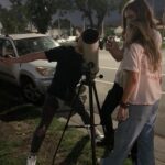 Jade Pettyjohn Instagram - Once in a blue moon you get to see the stars and the moon and Jupiter with your friends and life and it’s beauty, triumphs and heartache make just a little more sense. A gift to be right here in this moment