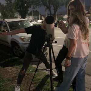 Jade Pettyjohn Instagram - Once in a blue moon you get to see the stars and the moon and Jupiter with your friends and life and it’s beauty, triumphs and heartache make just a little more sense. A gift to be right here in this moment
