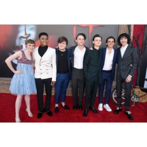 Jaeden Martell Instagram - @itmovieofficial premiere. An incredible finale to a long journey! I love everyone involved in making IT. Thank you and happy birthday to @andy_muschietti and thanks @dzojchen and @jeanneyangstyle for the beautiful suit.