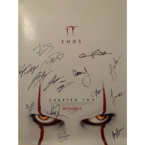 Jaeden Martell Instagram - In celebration of @itmovieofficial hitting theaters, I’m raffling off TWO posters signed by me and and the cast to raise money for @Film2Future. They’re on a mission to expand from one to TWO programs next summer. Please go to www.film2future.com/donate to donate and help us reach our goal! For every $5 you donate, your name will be entered for another chance to win! Contest ends next Friday, September 13TH. Link in bio. And please grab your losers’ club and check out IT CHAPTER 2 this weekend!