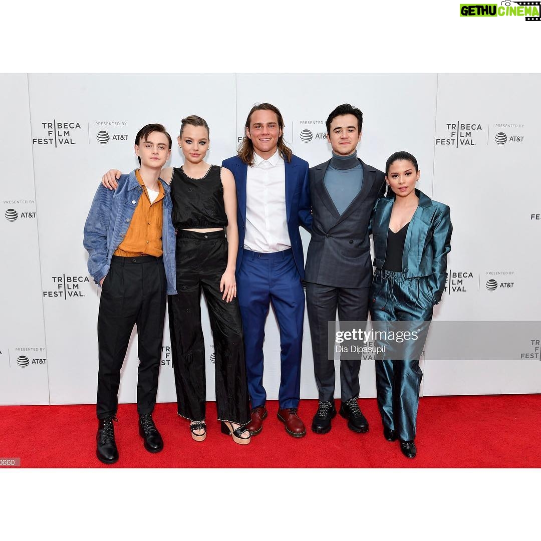 Jaeden Martell Instagram - #lowtide is a very special movie and I hope you all love it as much as I do. Thanks #tribecafilmfestival for having us. All we’re missing is Daniel Zolghadri!