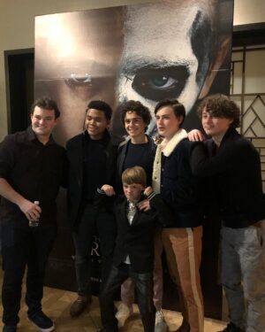 Jaeden Martell Instagram - Congrats to little @jacksonrobertscottofficial ! Being creepier than ever in #theprodigymovie