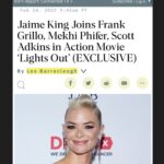 Jaime King Instagram - So excited to share this with everyone. I put my heart into this as well as the entire crew and cast. That’s a wrap! 🕊🕊🕊💯💯💯 #lightsout