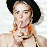 Jaime King Instagram - Happy birthday to my fire-hearted beautiful friend, @jaime_king ❤️‍🔥❤️‍🔥❤️‍🔥 We took these in all of 10 minutes just goofing off while she prepared for her birthday festivities.... She's not only a photographer's DREAM, but an incredible friend, mother and warrior human as well. Here's to many many more years of loving you, James.