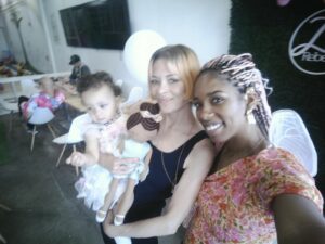 Jaime King Instagram - Happiest Birthday my dearest Zoe and BFF Tina. I’m the luckiest Godmother on the planet. We love you so very much. Always and forevermore. 💕🥰🌹