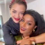 Jaime King Instagram - HAPPY BIRTHDAY TO MY BBF @jaime_king Today is Jaime King’s birthday, who also happens to be my neighbor and BFF. She’s more than just a friend; she’s family to me. We first met at her private birthday party held in her Beverly Hills home. Our sleepovers at each other’s places are the most happening and loudest ones in Beverly Hills. Interestingly, since then, Jaime’s favorite fashion brand is Jovana Louis. A friend who isn’t comfortable talking about everything, supporting you through thick and thin, and lending an ear whenever you need one isn’t a true friend. Jaime, I want to thank you for being that kind of friend to me. Happy Birthday my love 💃🏽🎉❤️ #jaimeking