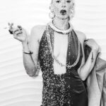 Jaime King Instagram - Dans Sa Love Story 🥀 Actress @jaime_king is featured in Vogue in a full look from @jovanalouis Pre-Fall 2023 collection designed and styled by @jovana_benoit . Photographed by @chelsealaurenla . 1, 2, 3 and Action! 🎥 #nyfw #nyfw23