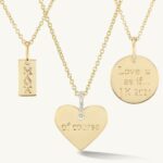 Jaime King Instagram - We're so excited to share our new collaboration with actor, activist, and filmmaker @jaime_king, featuring customizable pendants in various shapes and finishes. Each pendant can be adorned with a delicately hand-engraved personal message. Create your own for a truly personal and unique piece.