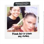 Jaime King Instagram - Friends don’t let friends skip elections. Text FRIENDS to 26797 to make sure you are registered to vote. And post a photo with your friends and tag them with this caption to remind them to check their registration too!  #registerafriendday @iamavoter