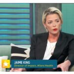 Jaime King Instagram - Jaime King, Allara’s Director of Impact on Access Hollywood discussing her journey with PCOS and Endometriosis and why she started working with Allara! #pcos #endometriosis #accesshollywood #womenshealth #jaimeking