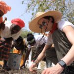Jaimie Alexander Instagram - Wow. 💚 What to say about an unforgettable few days in The Gambia seeing the impact of Self Help Africa’s programs here. These programs are much needed. Life in The Gambia can be really tough. The Gambia is one of the world’s poorest countries (ranking 174th out of 190 countries on the Human Development Index). Youth unemployment is high. The effects of climate change are making it more difficult for people to grow food to feed their families. I left so inspired and impressed by the people I met working together in Self Help Africa’s programs to teach one another all these great skills and to help address these challenges. 💚