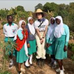 Jaimie Alexander Instagram - This place is so amazing! 🤩 More than 20 other farmers are also being trained here in ‘climate-smart’ methods that will help ensure crops can continue to grow even amidst flooding and high temperatures. This demonstration farm is growing crops that have never been grown before in The Gambia, like pineapples and strawberries. The onion variety being so successfully grown by the women we met in Kalaji the day before, was tried out here first. Many of the Self Help Africa projects in The Gambia link together like this for maximum impact & efficiency. The next goal? To replicate the success of this demonstration farm in many other regions across The Gambia.💚 @selfhelpafrica